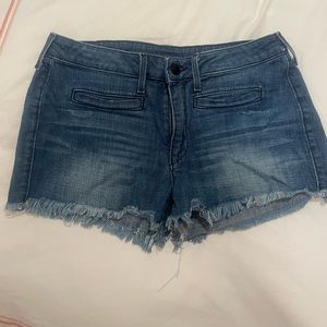 True religion denim shorts